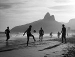 Garotos en la Playa de Copacabana