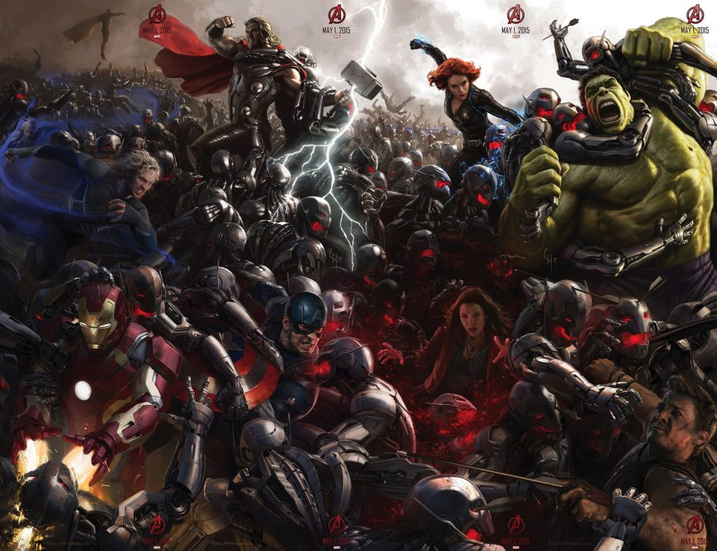Avengers Poster Comic Con 2014