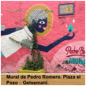 Mural de Pedro Romero. Plaza el Pozo – Getsemaní.