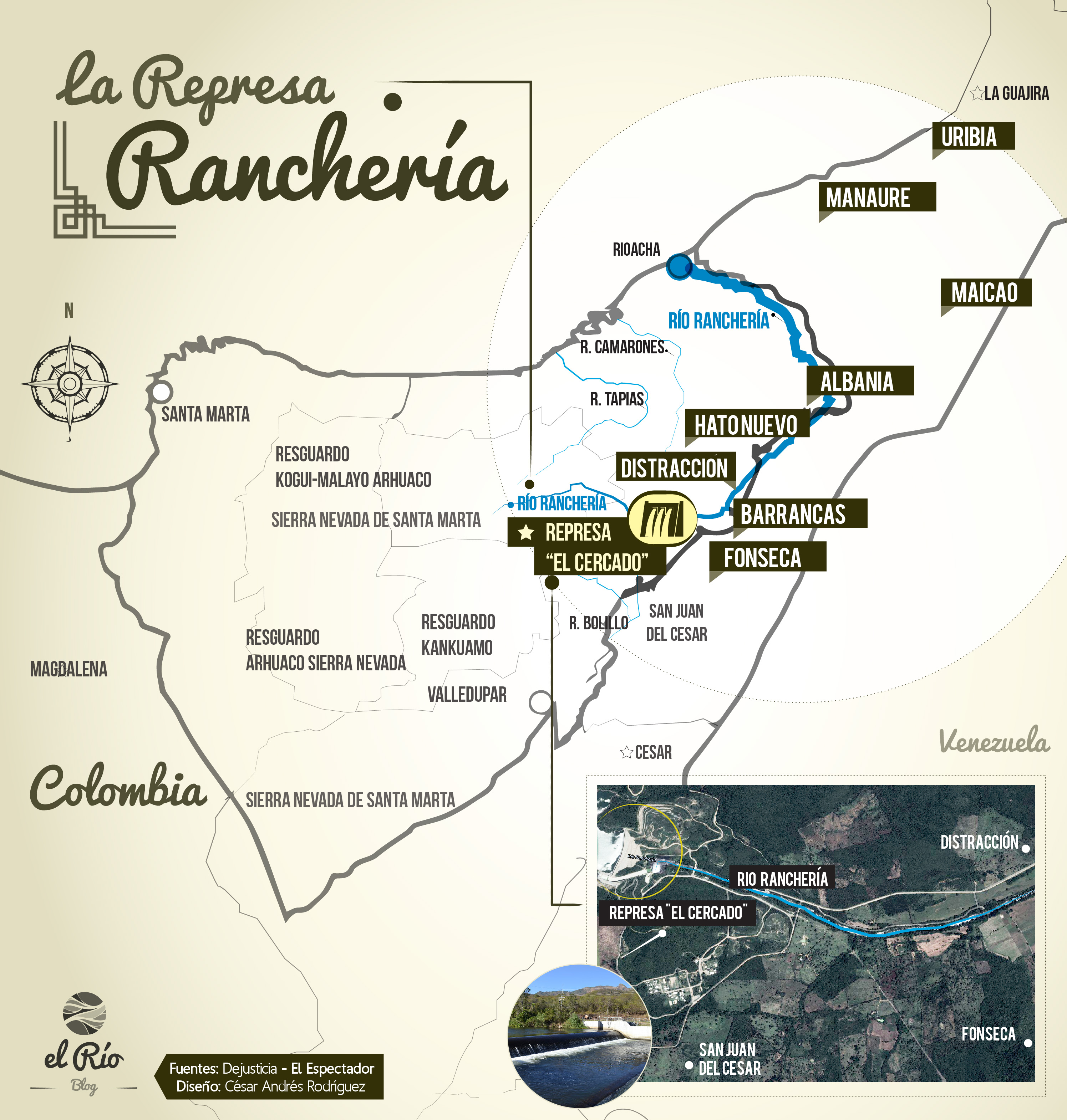 Las cuentas pendientes de la Represa Ranchería | Blogs El Espectador