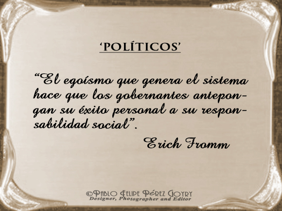 Reflexión 129_Politicos_Erich Fromm