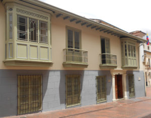 Casa Academia Diplomática (fuente, Cancillería Colombia).