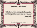Reflexión 174_Bestias y Victimas_Samuel Butler