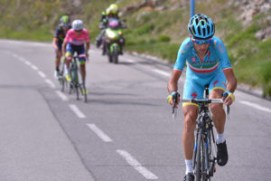 Cycling: 99th Tour of Italy 2016 / Stage 20 Vincenzo NIBALI (ITA)/ Johan Esteban CHAVES RUBIO (COL) Pink Leader Jersey / Guillestre - Sant'Anna di Vinadio 2015m (134km)/ Giro / © Tim De Waele