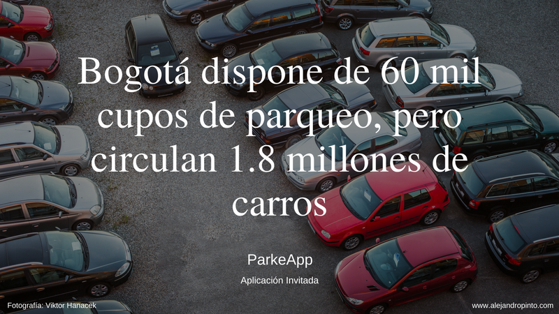 ParkeApp conecta dueños de parqueaderos y conductores en Colombia