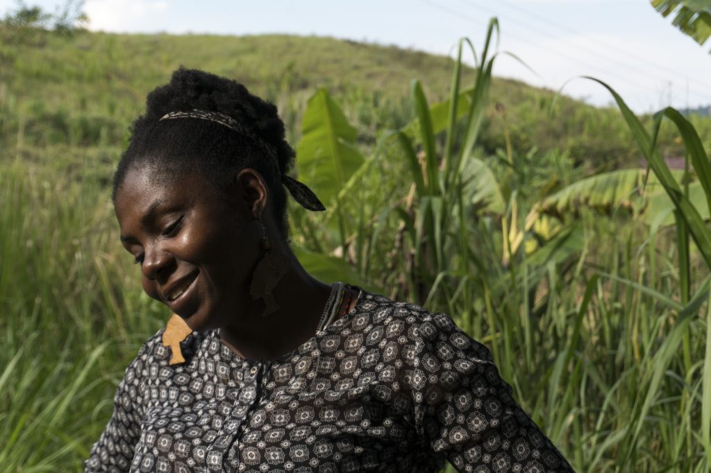 Francia Márquez caminó más de 350 kilómetros desde las montañas del Cauca hasta Bogotá. La travesía la hizo en 2014 junto con otras 80 mujeres de su comunidad que protestaban contra la minería ilegal. Foto: Premio Goldman.