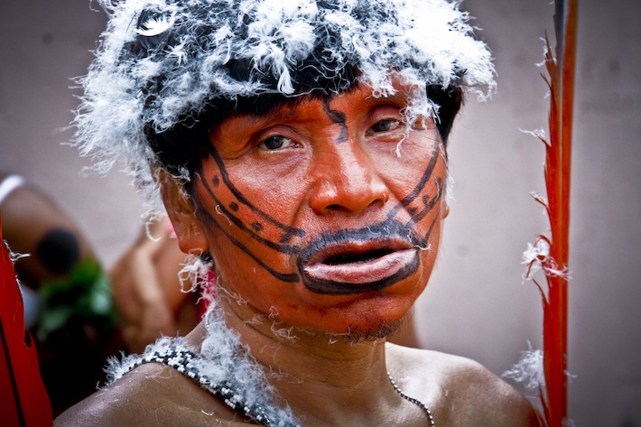 Indígena Yanomami. Foto: Grupo de Trabajo Socioambiental de la Amazonía Wataniba.