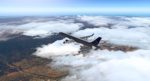 Plane departing lax