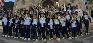 Banda Infantil de Puerres, ganadora en Samaniego 2021 (Foto: Alcaldía municipal Puerres)