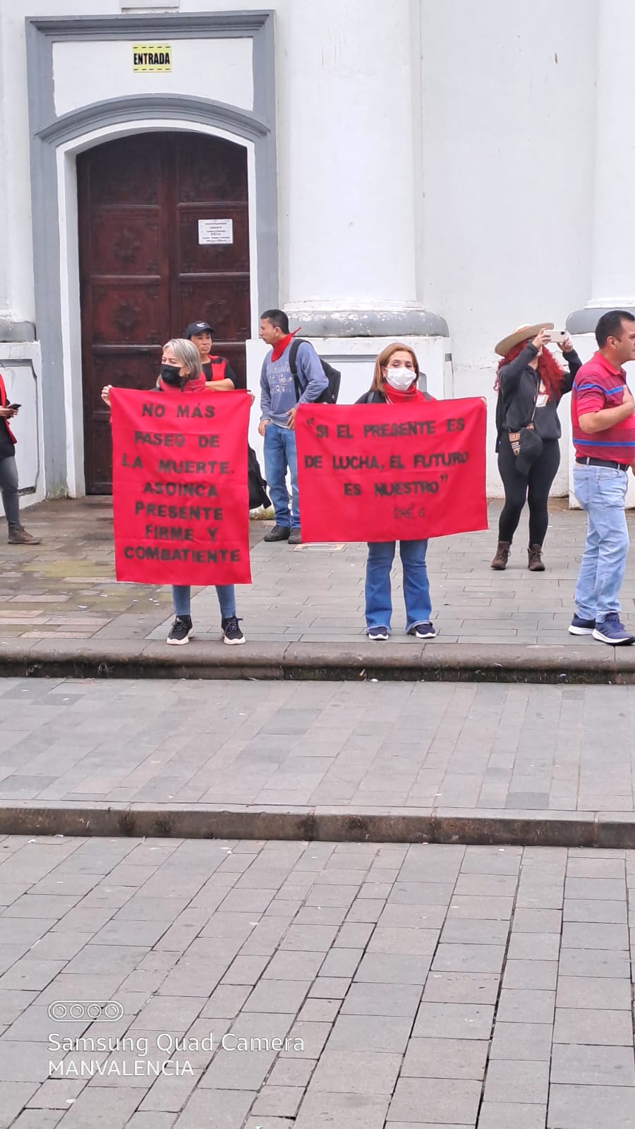 Los maestros del Cauca en paro por la salud del Cauca