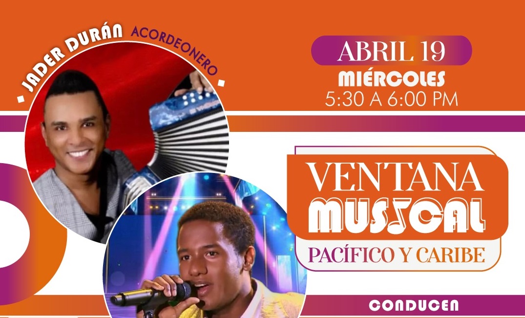 Jader Durán y Sergio Bermúdez en «Ventana musical Pacífico y Caribe» en vivo por El Espectador