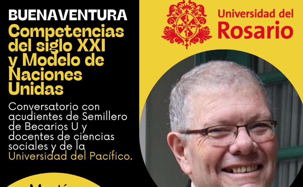 Buenaventura: docentes y acudientes en charla con Robert MacLean de U. del Rosario sobre habilidades del siglo 21 y Modelo de Naciones Unidas
