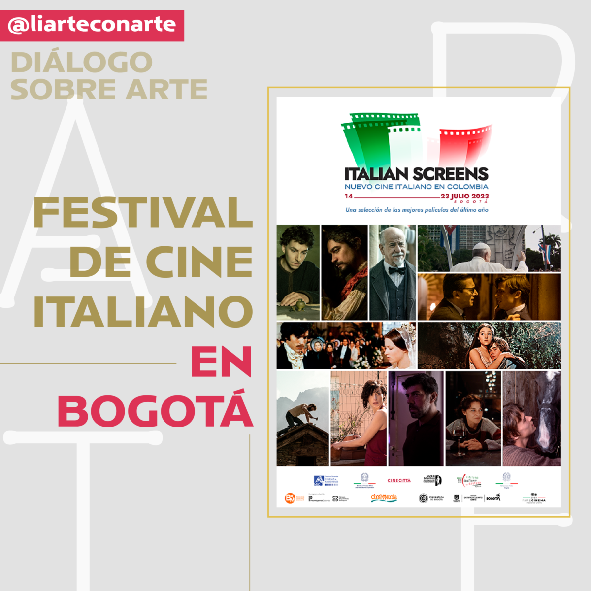Festival de cine italiano contemporáneo en Bogotá