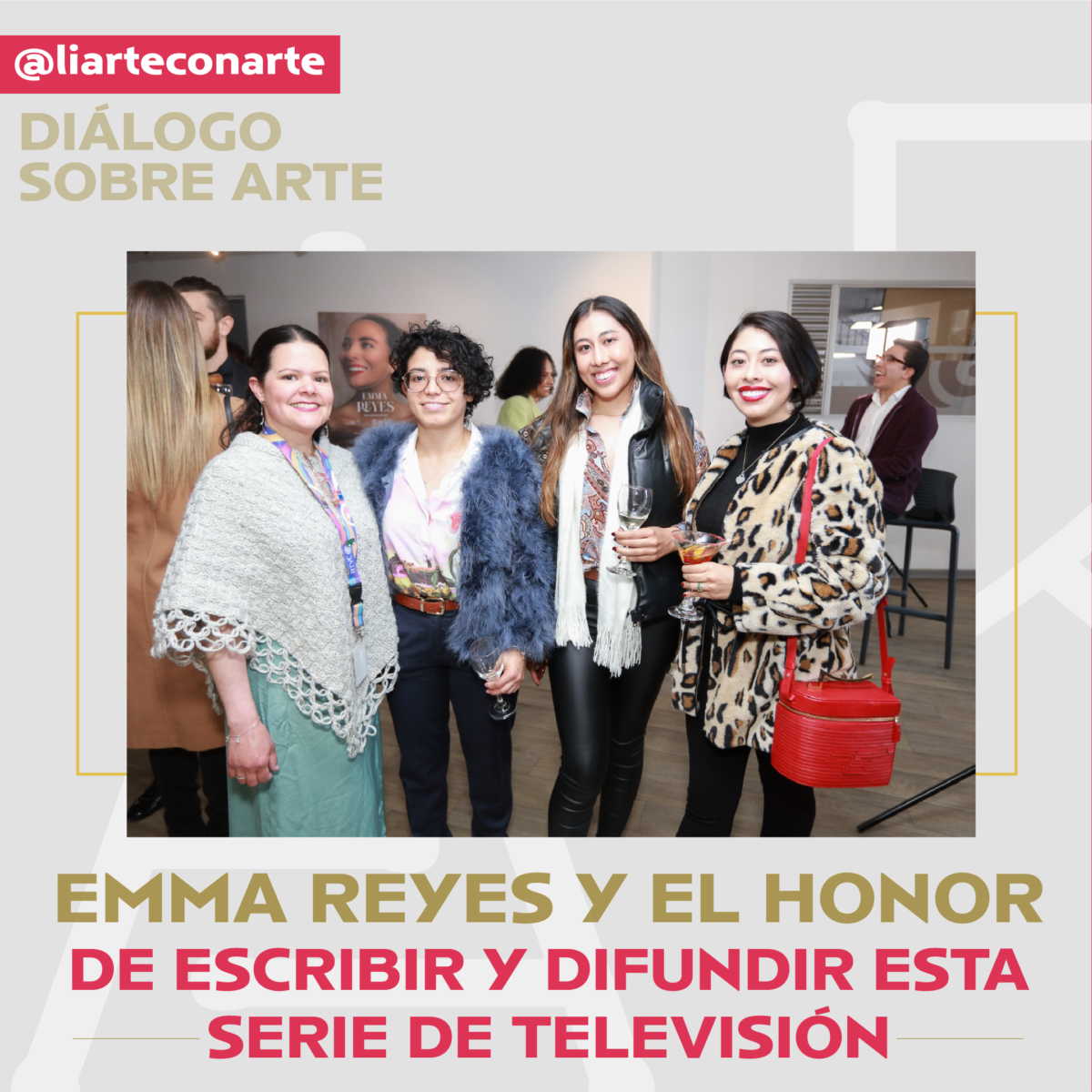 Emma Reyes y el honor de escribir y difundir esta serie de televisión