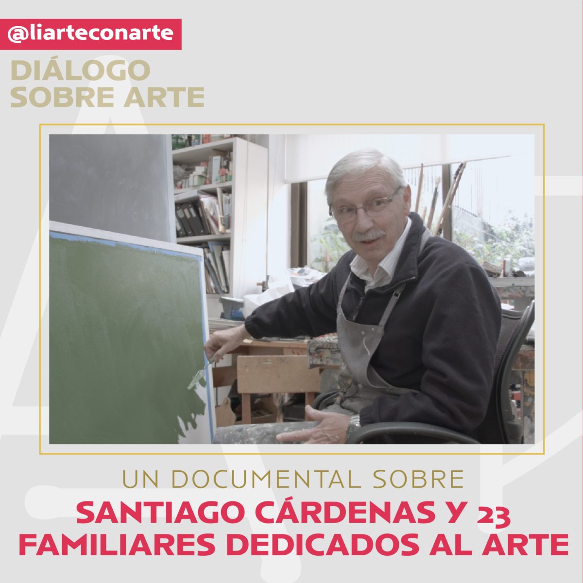 Un documental sobre Santiago Cárdenas y 23 familiares dedicados al arte