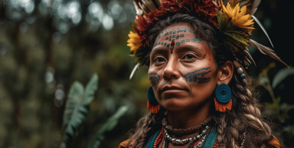 Mujer indígena.