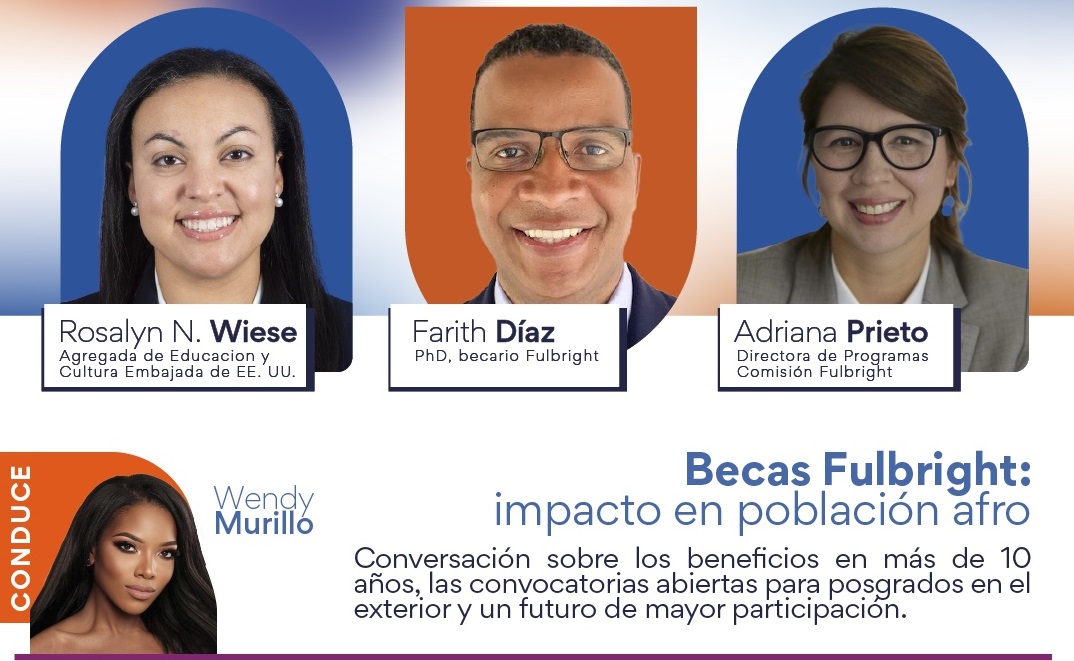 «Becas Fulbright» en Revista Colombia Afro TV, en vivo por El Espectador
