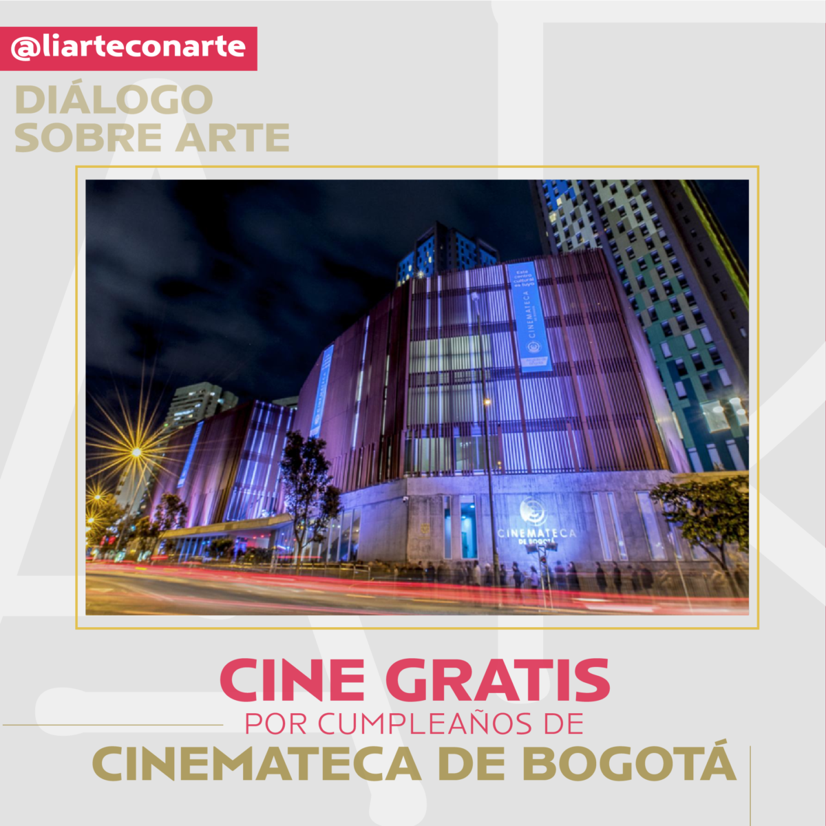 Cinemateca de Bogotá celebra 53 años con cine gratis