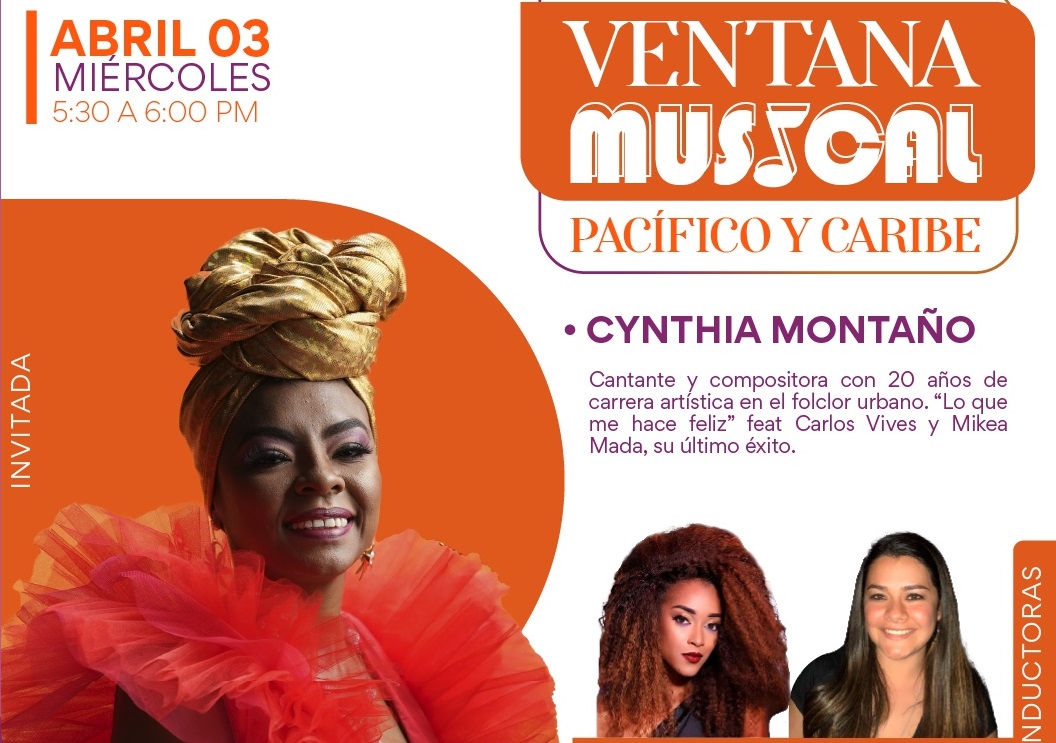 Cynthia Montaño en Ventana musical Pacífico y Caribe por El Espectador