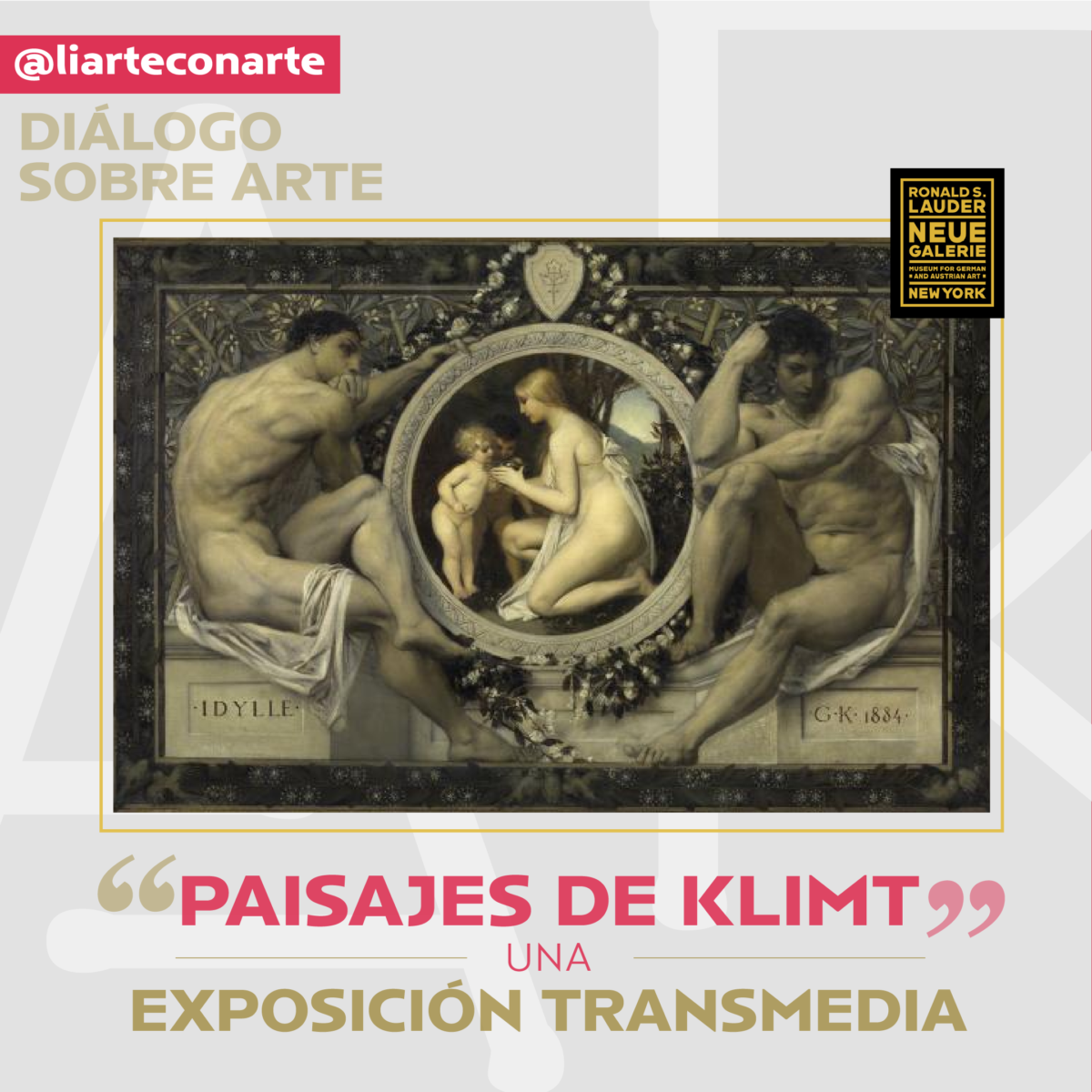 “Paisajes de Klimt”, una exposición transmedia
