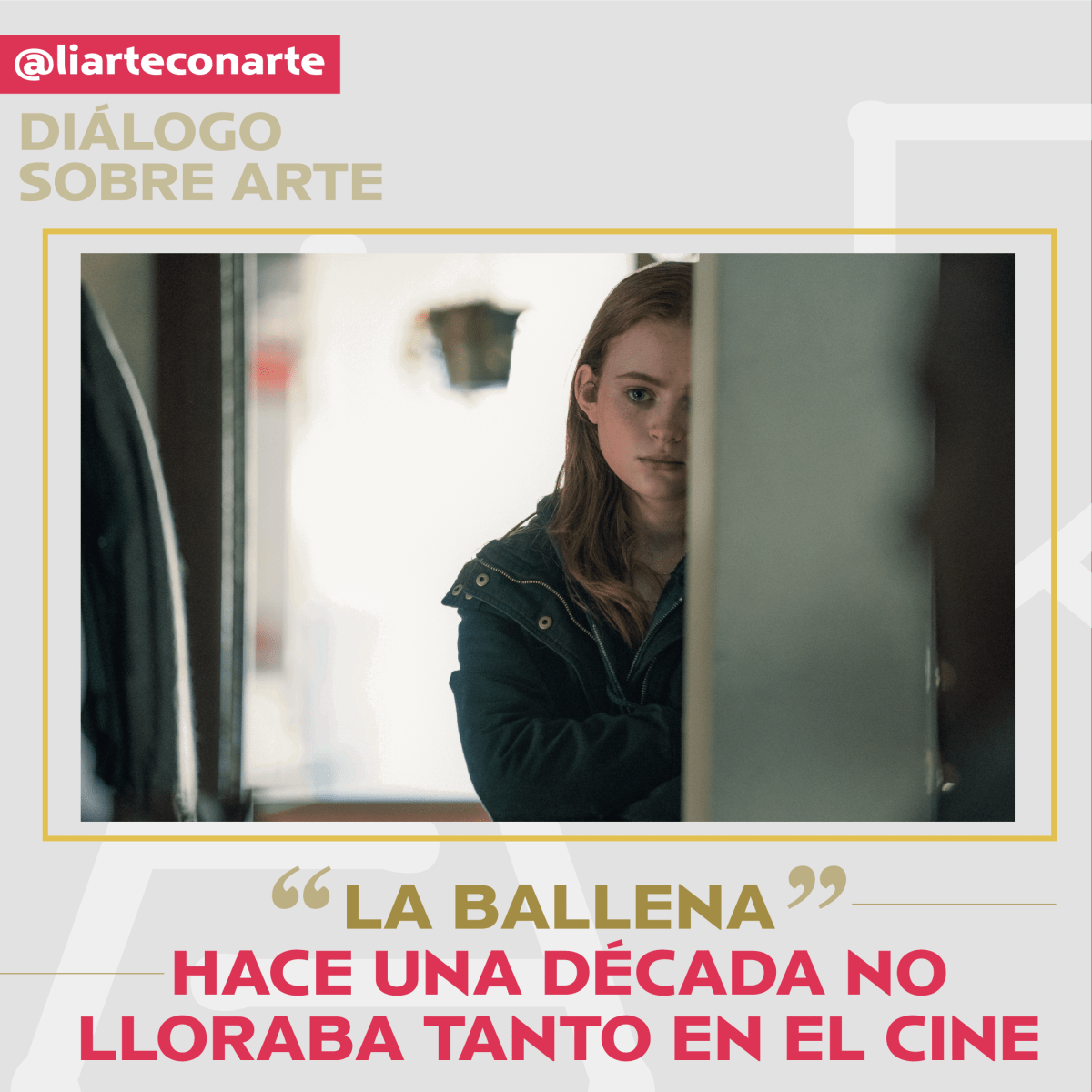 “La ballena” (The whale) o cómo una película me pateó el corazón