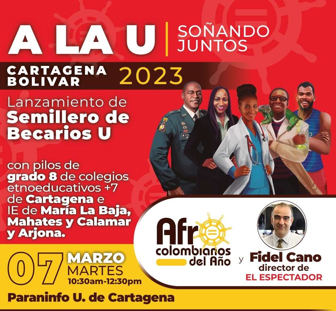 Cartagena y Bolívar: Semilleros de Becarios U llega por los pilos de grado octavo de 54 colegios