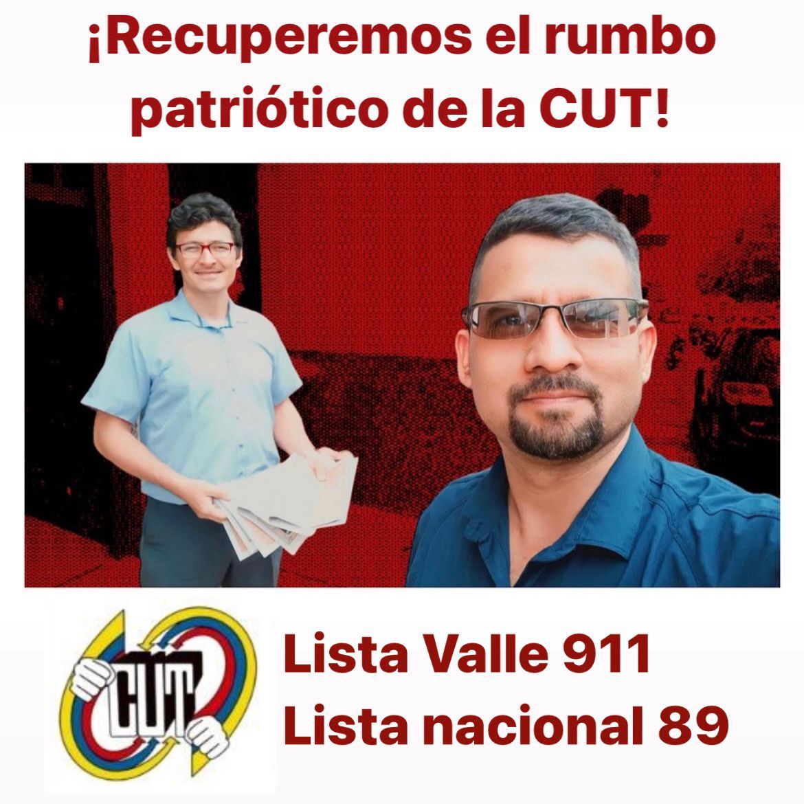 “Si la CUT recupera su rumbo patriótico, el movimiento social vuelve a florecer”: César Collazos