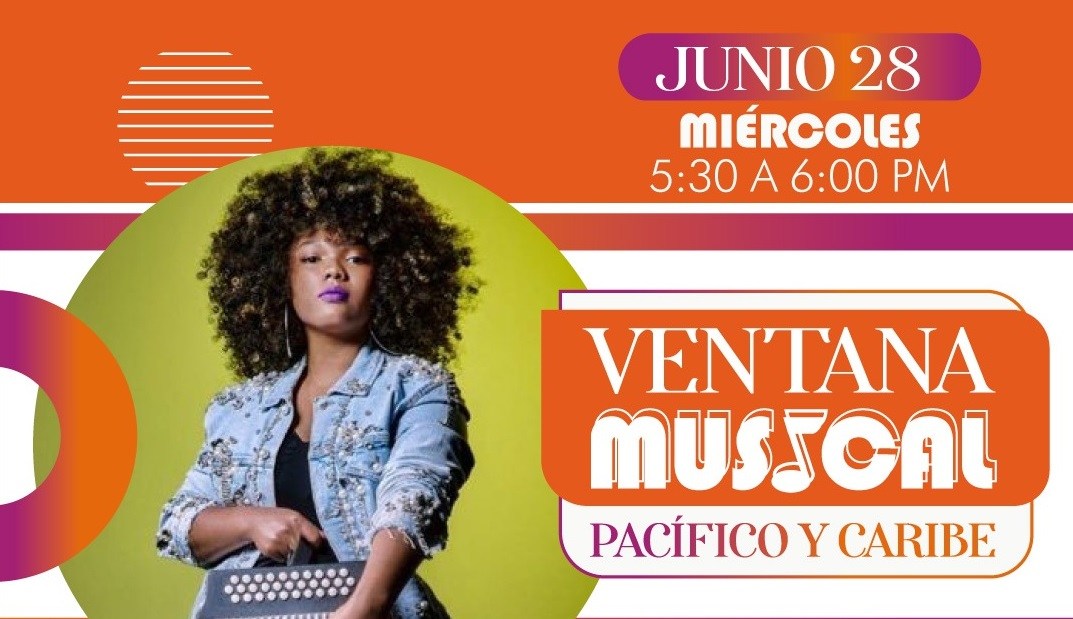 Lupe, artista vallenata, en «Ventana musical Pacífico y Caribe» en vivo por El Espectador