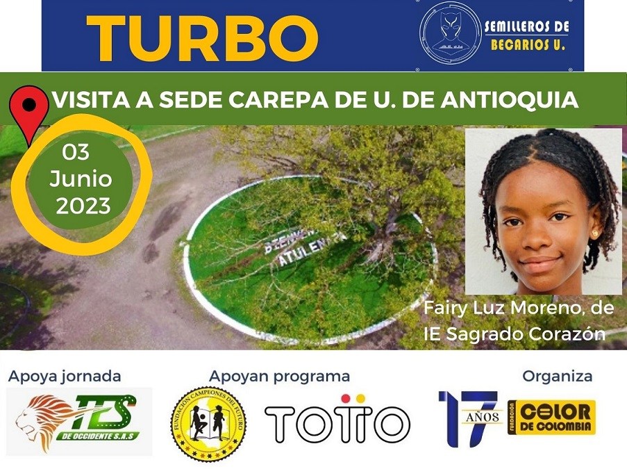 U. de Antioquia, sede Carepa, recibe visita de Semillero de Becarios U de Turbo