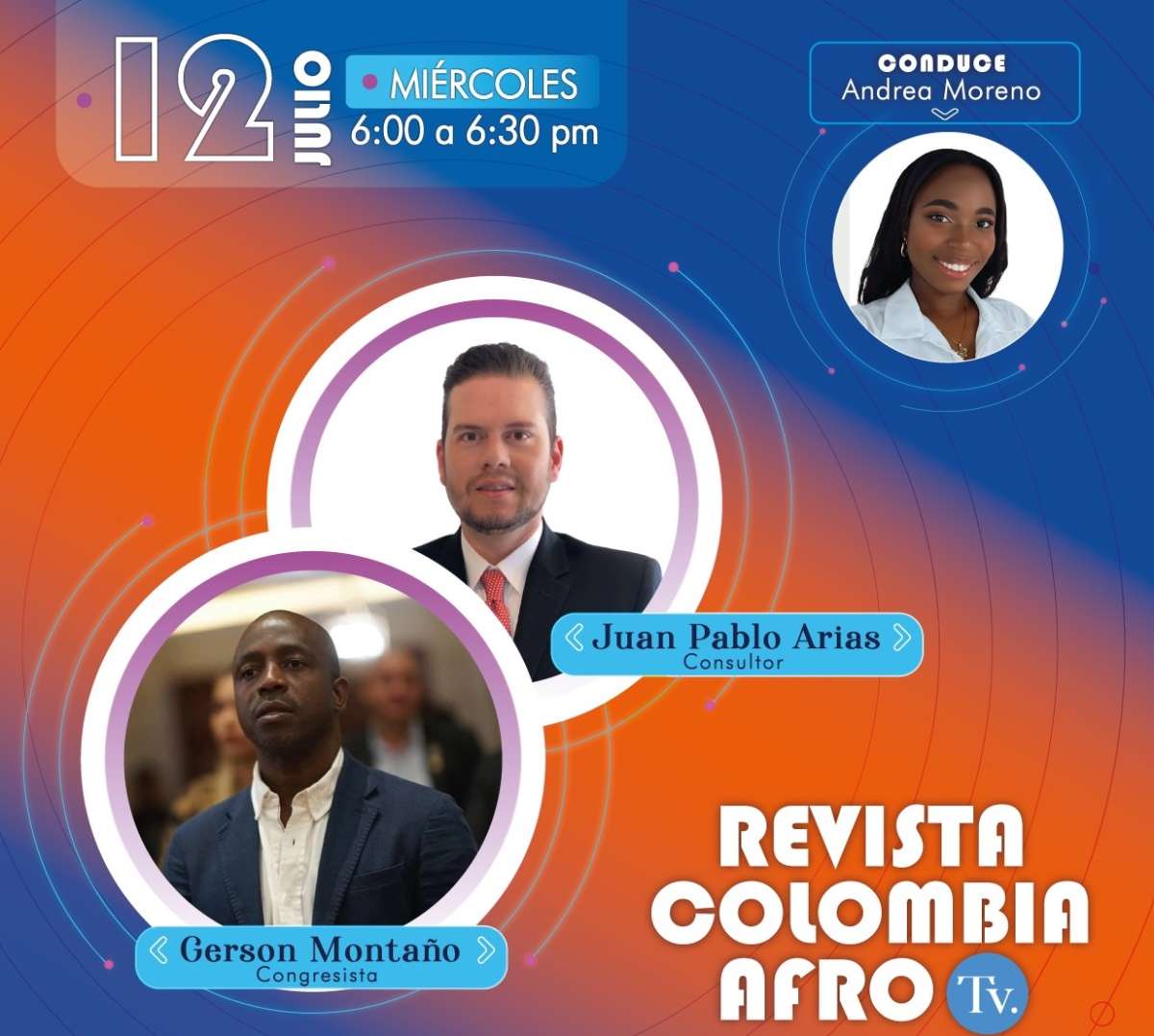 «Población afro en Plan Nacional de Desarrollo» en vivo por El Espectador en «Revista Colombia Afro TV»