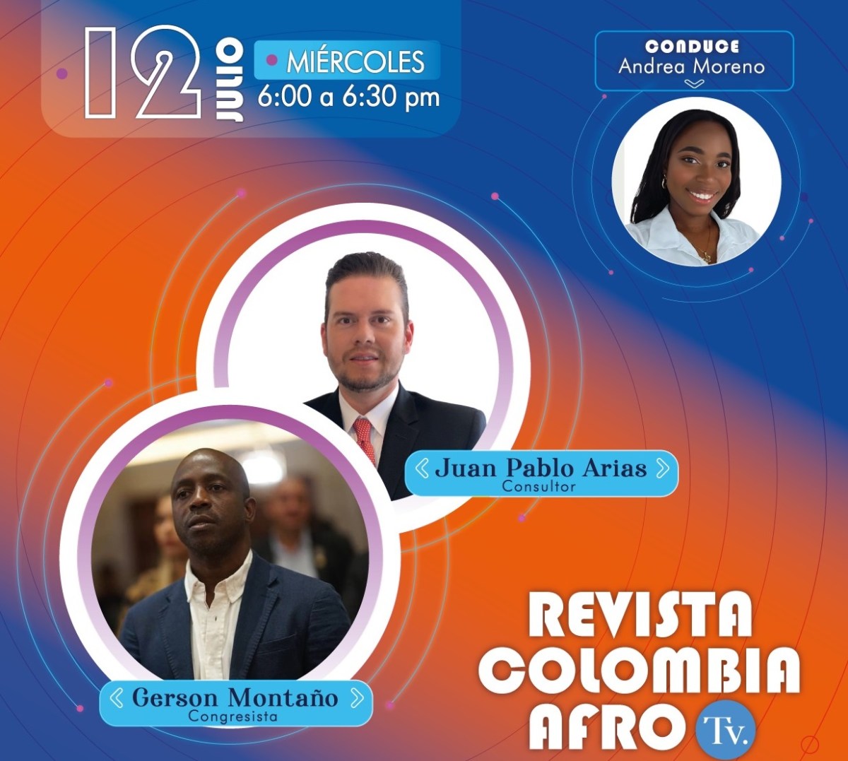 «Población afro en Plan Nacional de Desarrollo» en vivo por El Espectador en «Revista Colombia Afro TV»