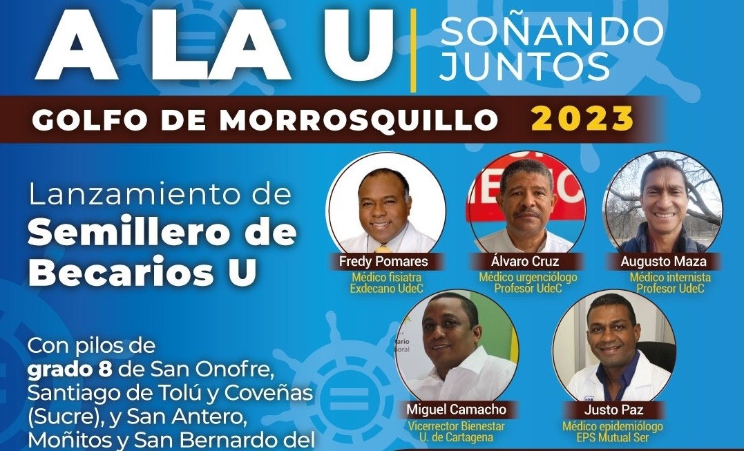 San Onofre, anfitrión inicial del Semillero de Becarios U del Golfo de Morrosquillo (Sucre y Córdoba)