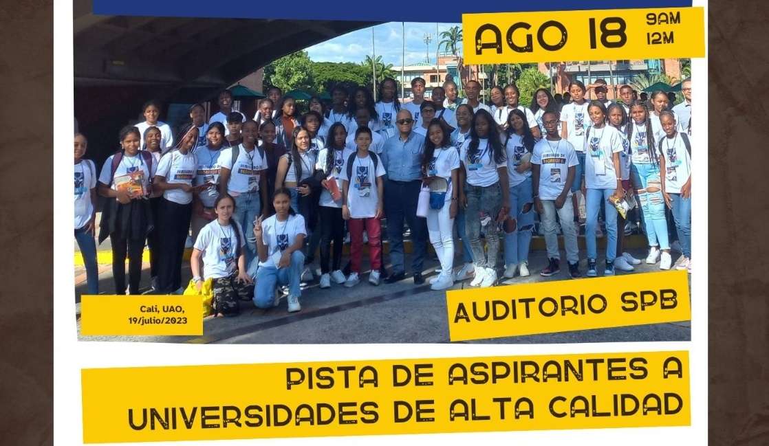 Este viernes 18, “U+ Fest Buenaventura 2023. Pista de aspirantes a universidades de alta calidad”