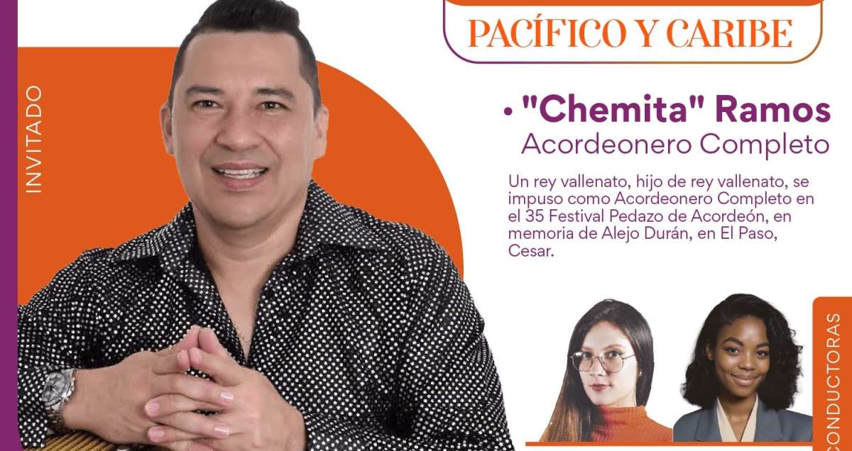 “Chemita” Ramos en “Ventana musical Pacífico y Caribe” por El Espectador