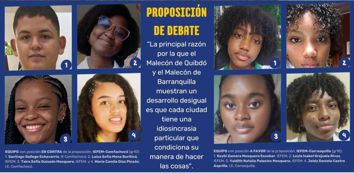 Quibdó: Modelo de Debate Estudiantil sobre el Malecón