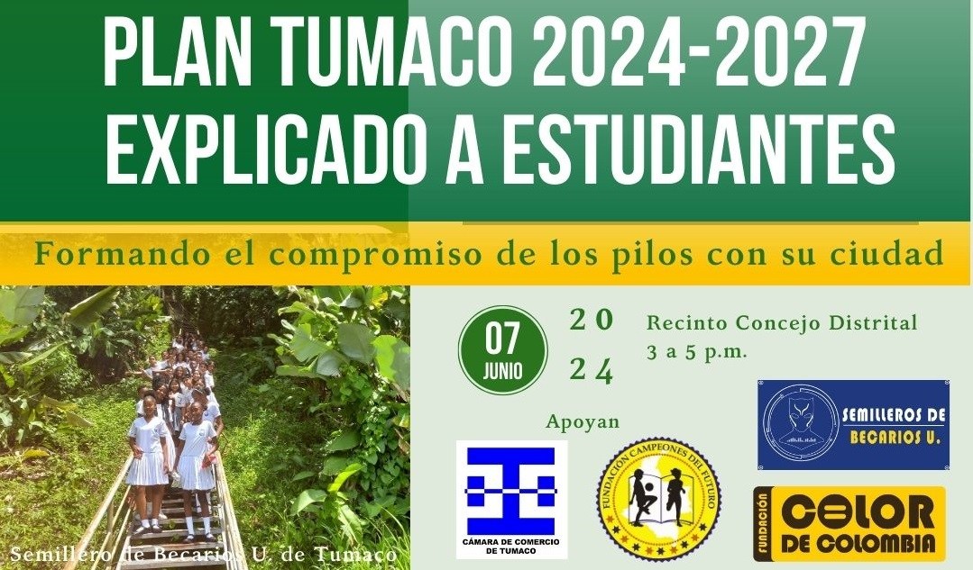 Pilos de Tumaco se conectan con Plan de Desarrollo y reciben Cuadro de Honor
