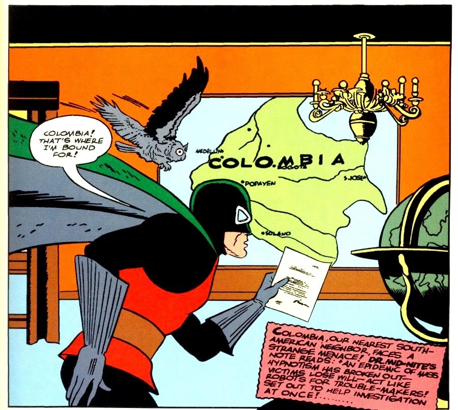 Colombia en el cómic internacional (VII). Batman y el Dr. Mid-Nite.