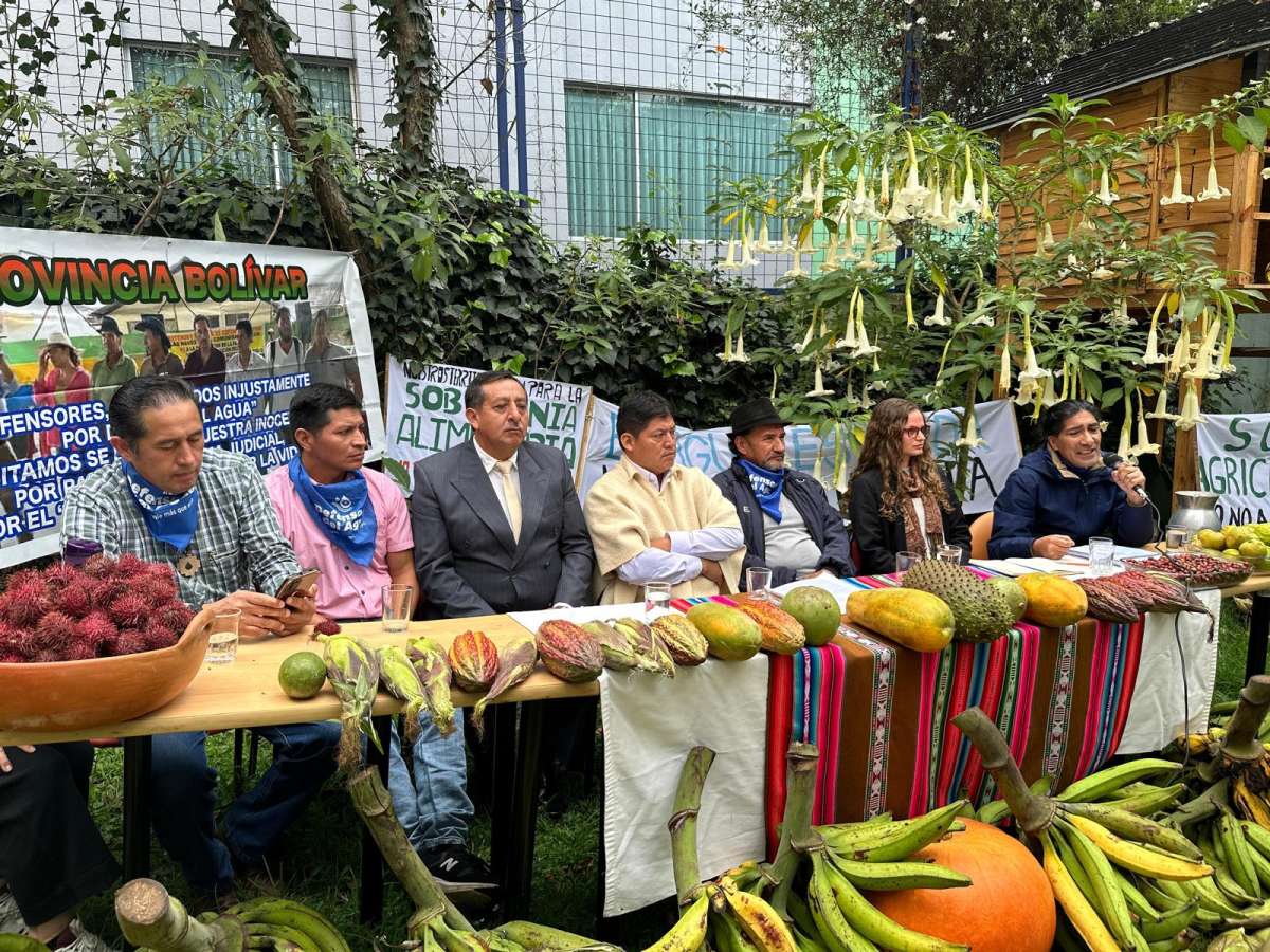 Defensores ambientales denuncian que son criminalizados por oponerse a mina ligada a la familia del presidente de Ecuador