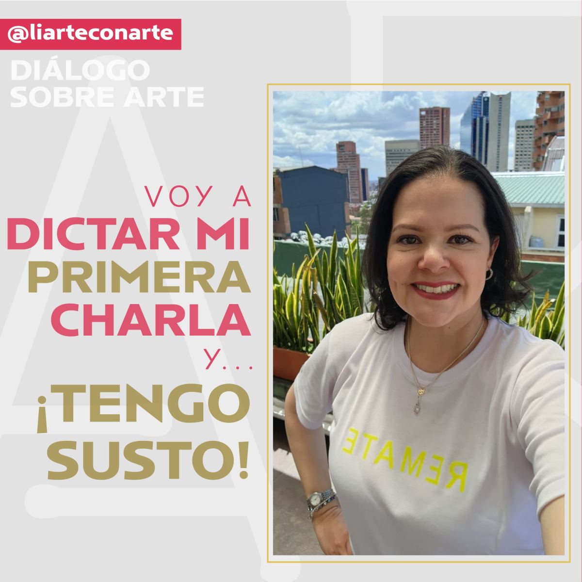 Voy a dictar mi primera charla y… ¡tengo susto!