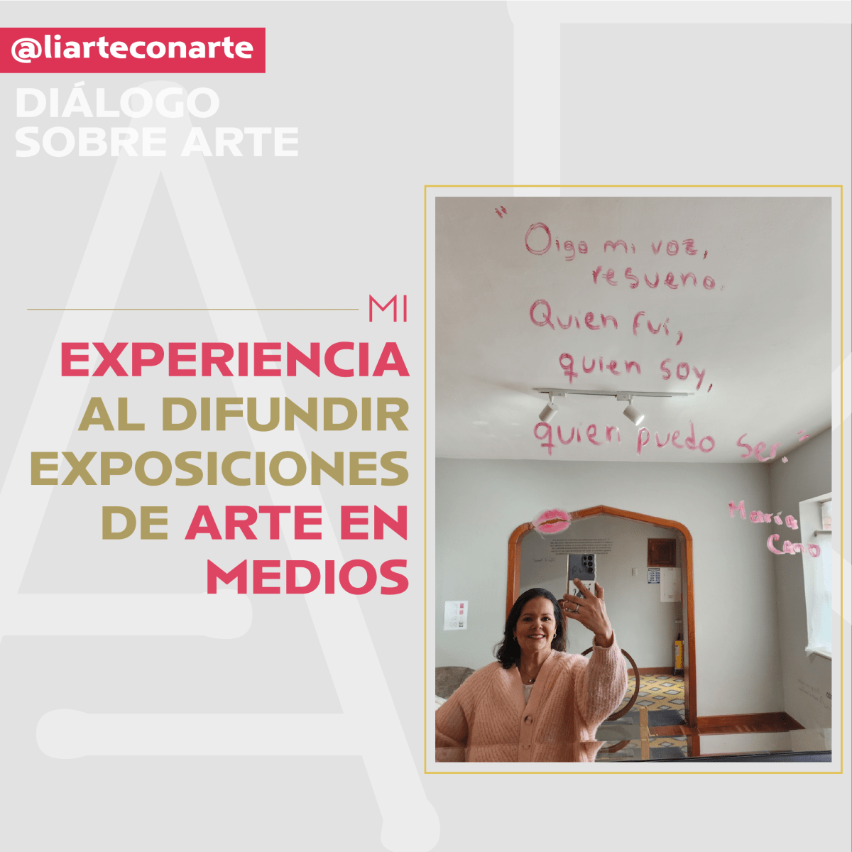 Critiqué el periodismo cultural, pero me reconcilié al difundir proyectos artísticos