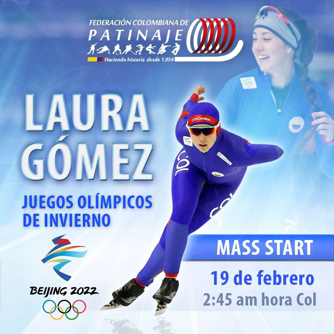 El patinaje colombiano en los Juegos Olímpicos de invierno.