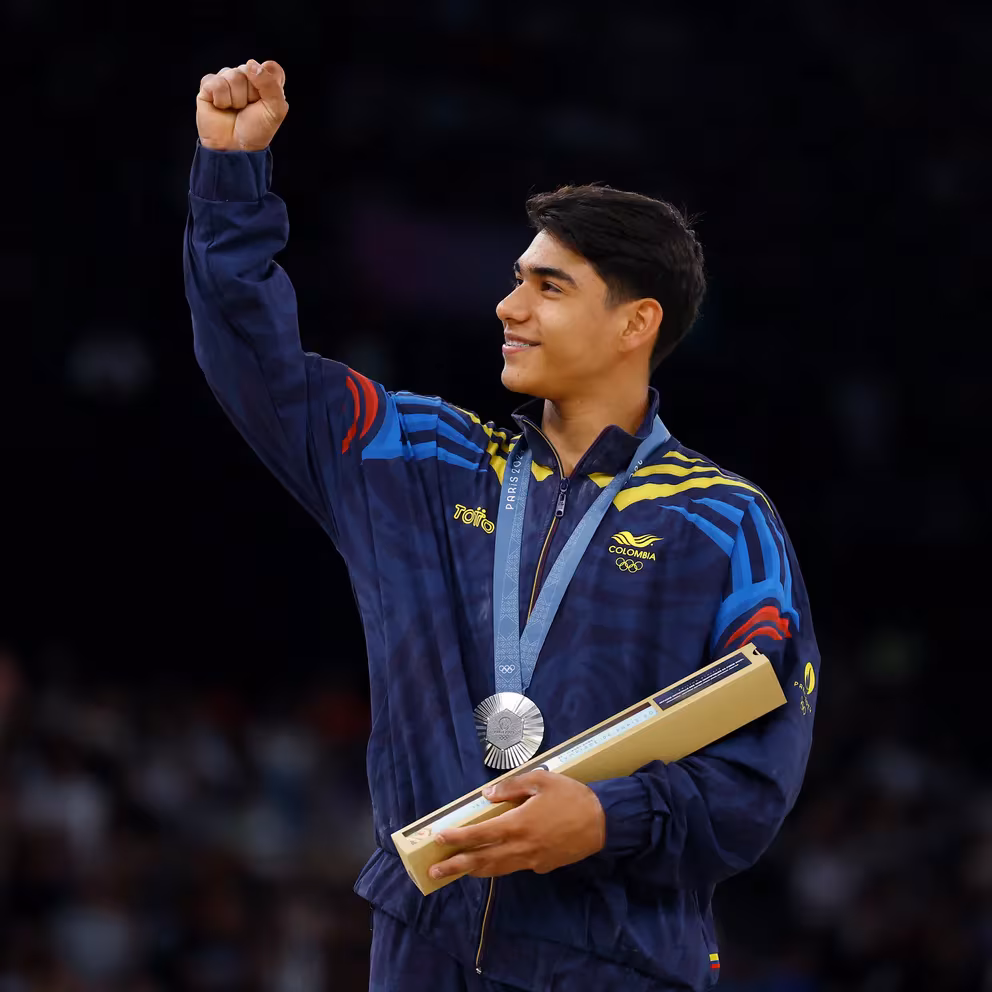 Ángel atleta.