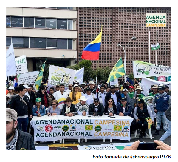 Desafíos de la movilización campesina