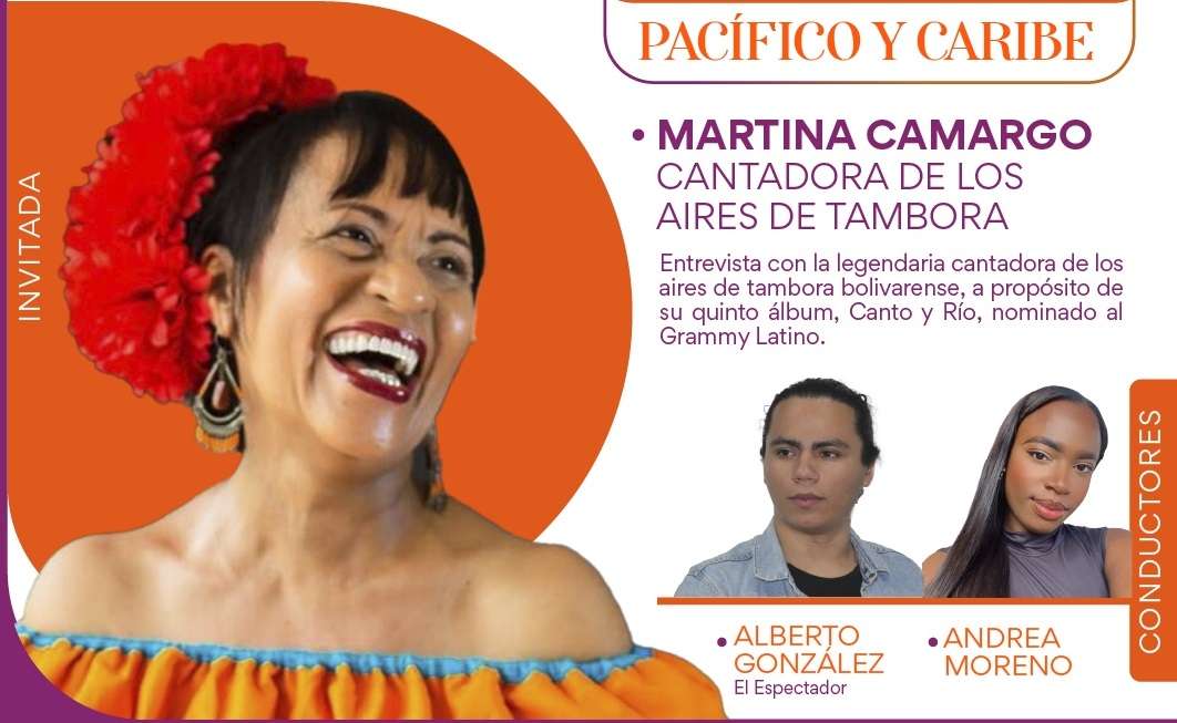 Martina Camargo, nominada al Grammy, en “Ventana musical Pacífico y Caribe” por El Espectador