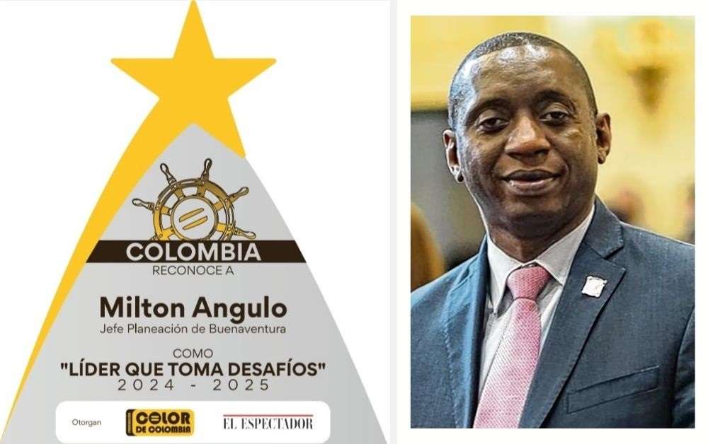 Milton Angulo, de Buenaventura @BturaDE, “Líder que toma desafíos”, en Afrocolombianos del Año 2024