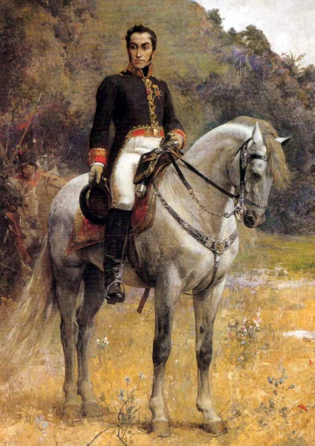 Bolívar y su nacionalidad colombiana.