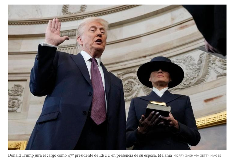 TRUMP Y SU INVESTIDURA DE TEÓCRATA IMPERIAL