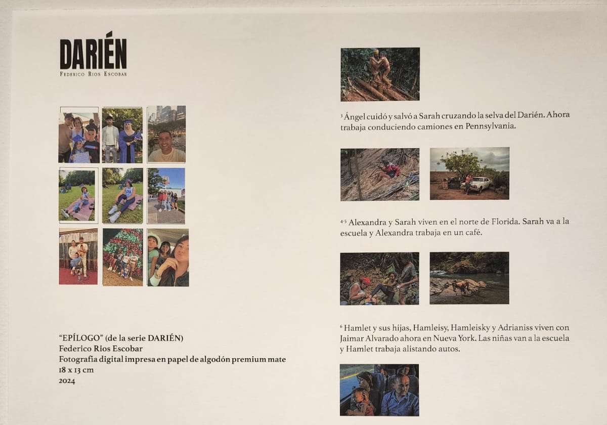 “Darién”, exposición sobre migrantes de Federico Ríos Escobar