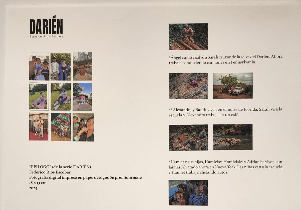 “Darién”, exposición sobre migrantes de Federico Ríos Escobar