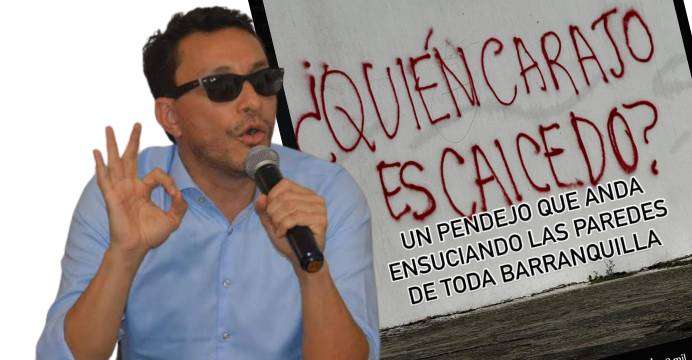 ¿Quién carajo le paga la publicidad a Caicedo?